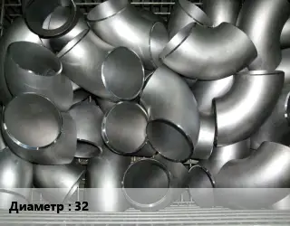 Отвод оцинкованный 32 угольник